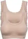 Bild 1 von Feel Comfort Seamless Bustier (2er Pack), S, Beige