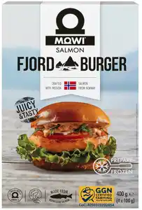 MOWI Lachsburger, 3 - 4 St. = 400 - 450-g-Packg.