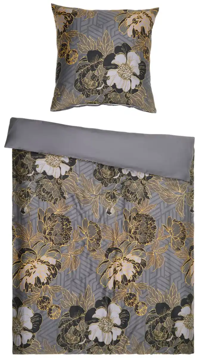 Bild 2 von LOOKS BY WOLFGANG JOOP Mako-Satin-Bettwäsche-Set ca. 155 x 220 cm, 2-teilig