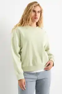 C&A Sweatshirt, Grün, Größe: XS