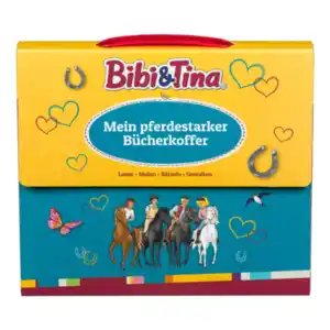 Bücherkoffer für Kinder Bibi & Tina