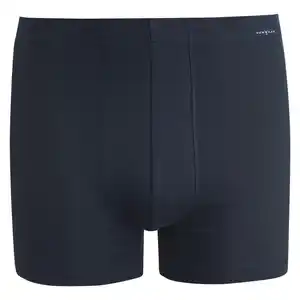 Herren Retroshorts unifarben DUNKELBLAU