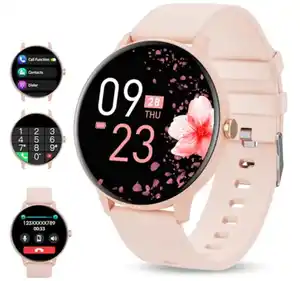 Joautrial Smartwatch für Damen Herren mit Bluetooth Anruf, 1.39“ Smart Watch mit Herzfrequenz Schlafmonitor, Kalorien Schrittzähler, 100+ Sportmodus, Fitnessuhr Uhr für Android iOS