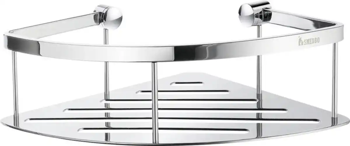 Bild 1 von Smedbo Eckseifenkorb chrom SIDELINE, Messing verchromt