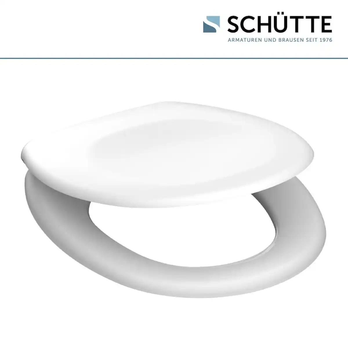 Bild 1 von SCHÜTTE Duroplast WC-Sitz Weiß ca. 37,5 x 44,5 cm