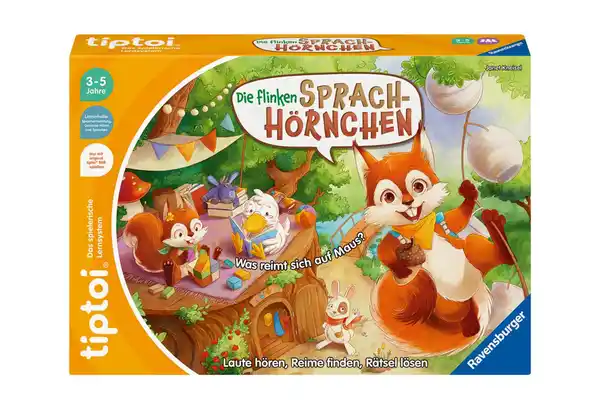 Bild 1 von RAVENSBURGER »Die flinken Sprachhörnchen« tiptoi® Lernspiel