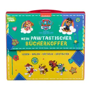 Bücherkoffer für Kinder PAW Patrol