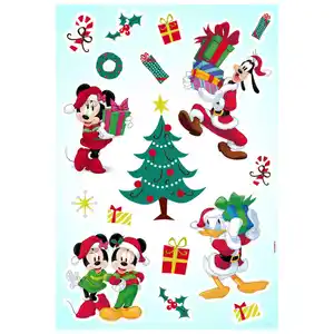 Komar Wandtattoo Mickey Christmas Presents Disney Mickey Christmas Presents