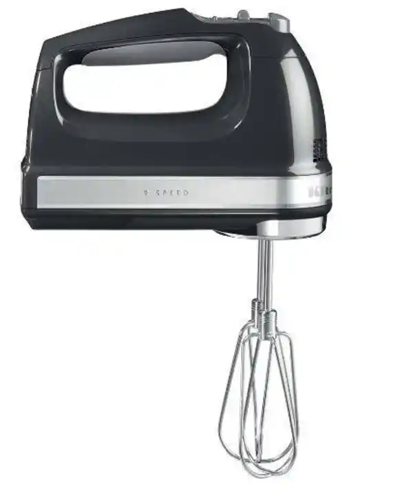 Bild 1 von KitchenAid Handmixer Schwarz, Kunststoff