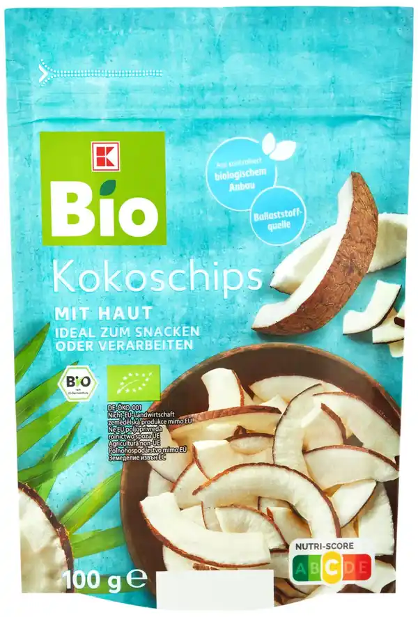 Bild 1 von K-BIO Bio-Kokoschips, 100-g-Packg.