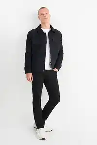 C&A Slim Jeans, Schwarz, Größe: W30 L32