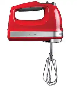 KitchenAid Handmixer Empire Rot, Kunststoff