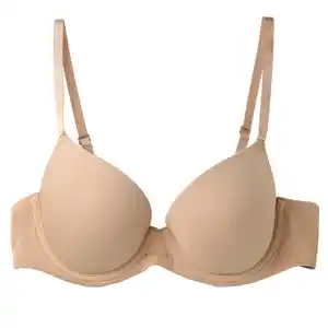 Damen Bügel-BH aus Mikrofaser BEIGE