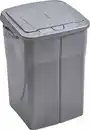 Bild 1 von Mhome Abfallsammler Ecobin Polypropylen Silber Grau 45 l