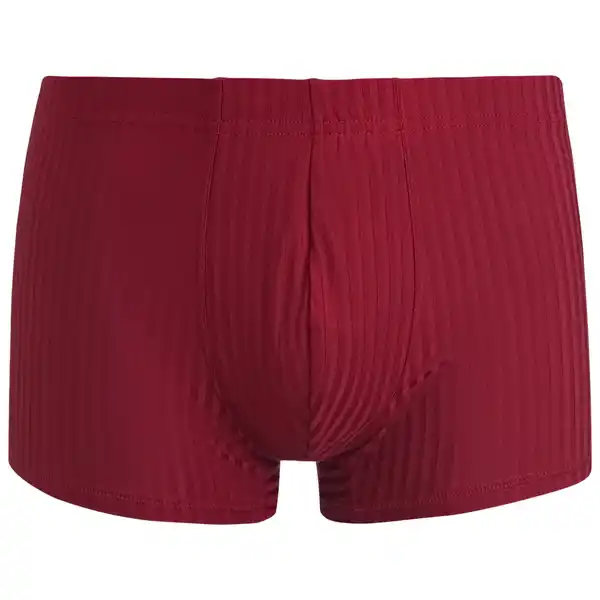 Bild 1 von Herren Mikrofasershorts mit Streifen DUNKELROT