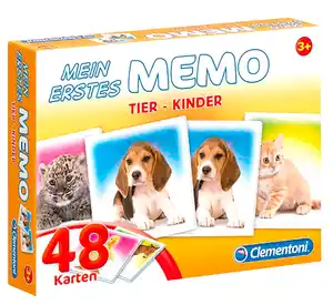 CLEMENTONI Tierkinder Memorie