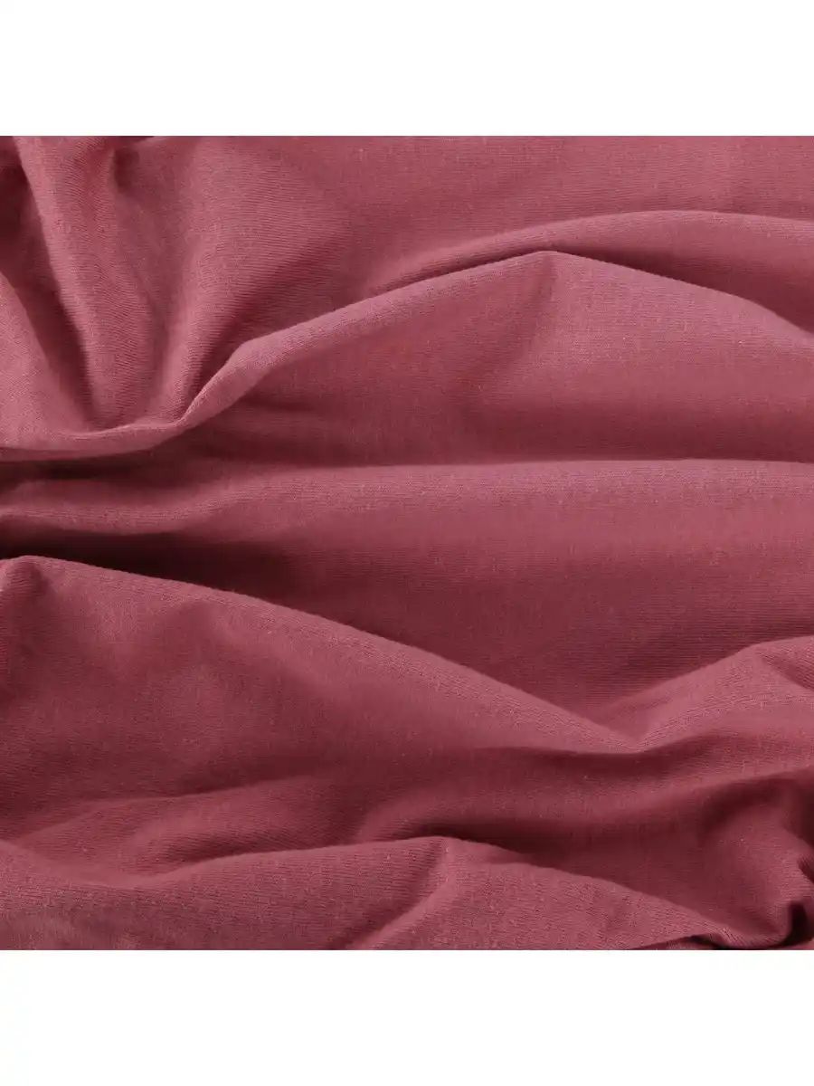 Bild 2 von Jersey-Spannbettuch, 150x200cm Rot