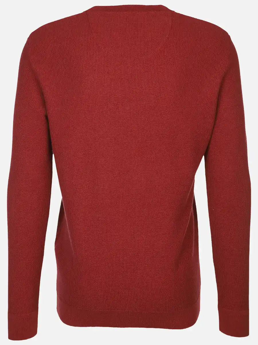 Bild 2 von Herren Strickpullover Rot