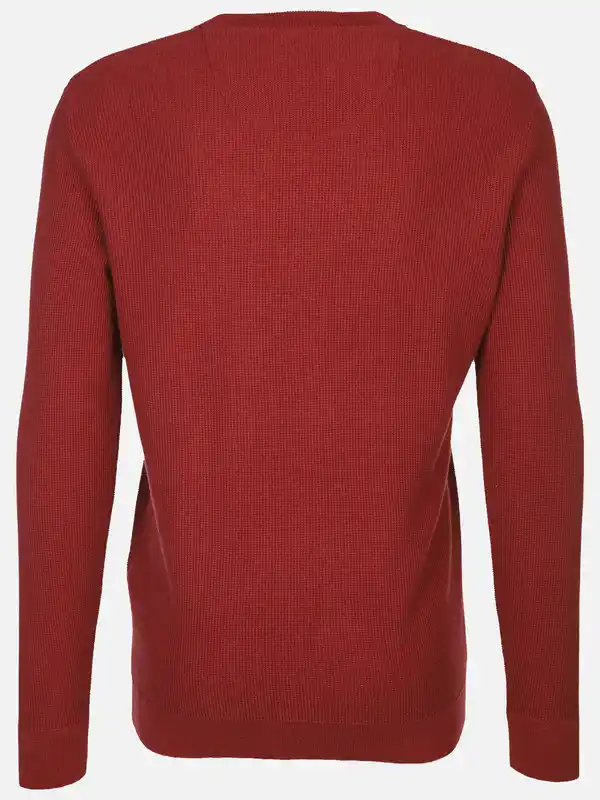 Bild 2 von Herren Strickpullover Rot