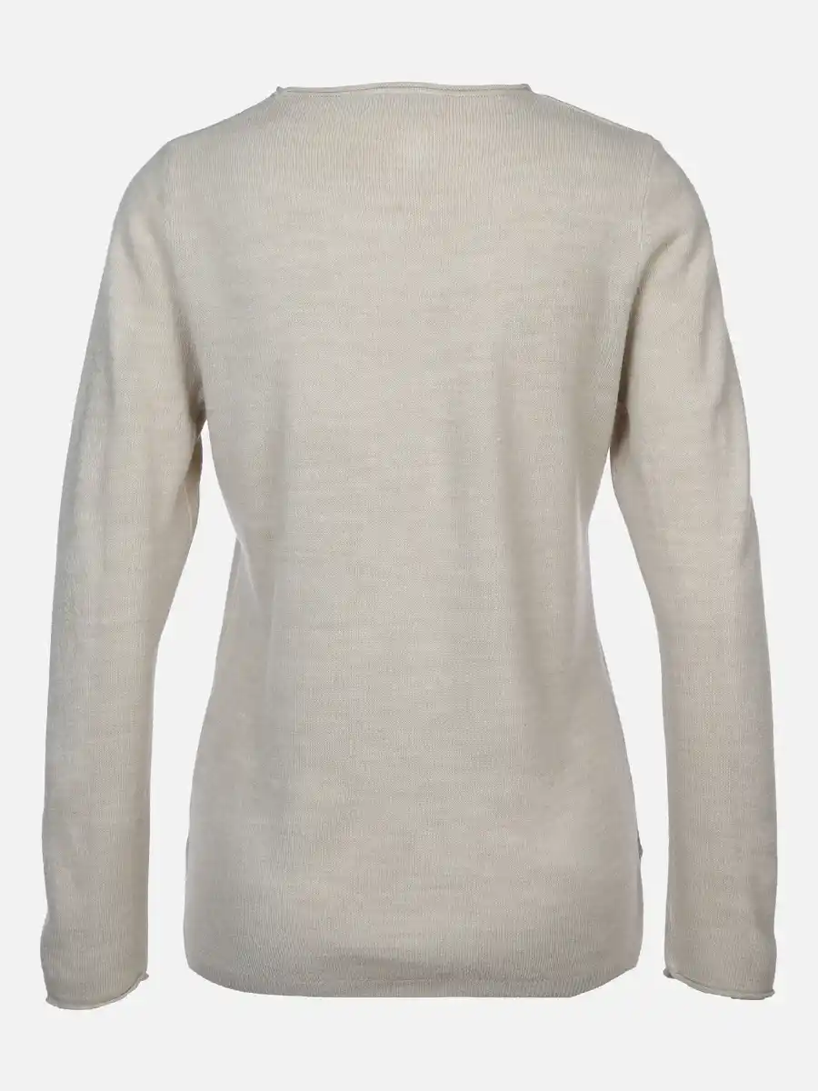 Bild 2 von Damen Feinstrickpullover Beige