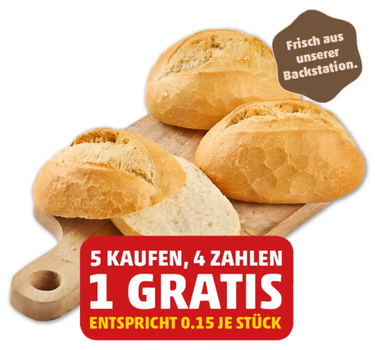Bild 1 von BÄCKER­KRÖNUNG Das knusprig-frische Sonntags­brötchen