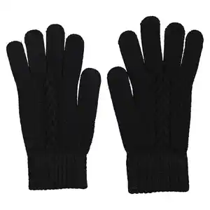 Handschuhe, Schwarz, ONE SIZE