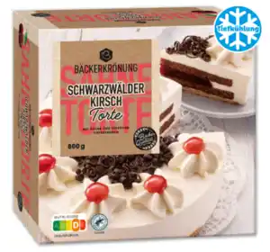 BÄCKERKRÖNUNG Sahnetorte