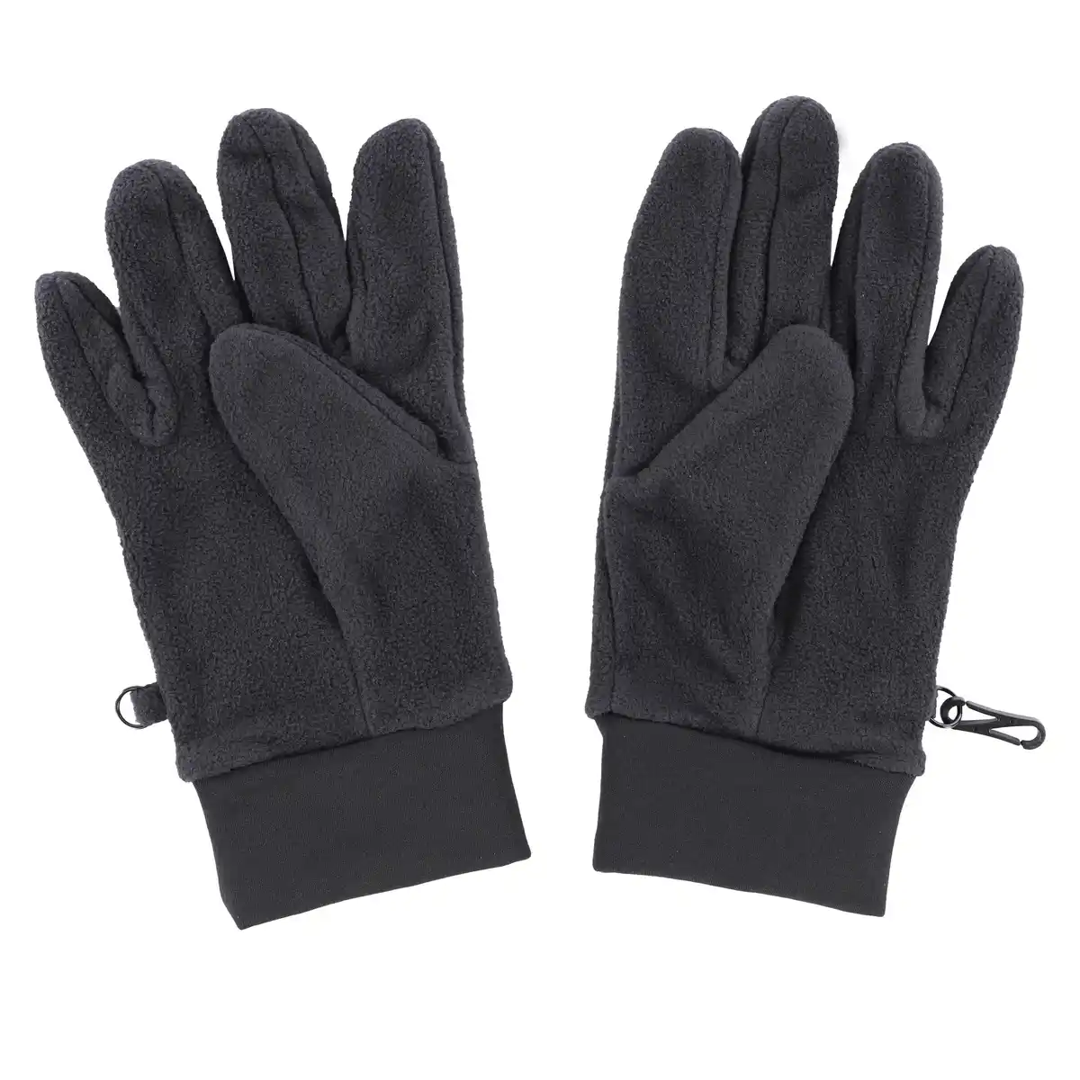 Bild 2 von Erwachsenen Fleecehandschuhe Schwarz