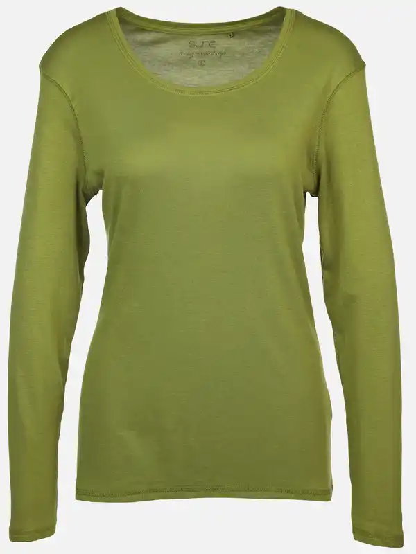 Bild 1 von Damen Shirt mit langem Arm Grün