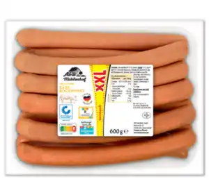 MÜHLENHOF XXL Käse-Bockwurst*