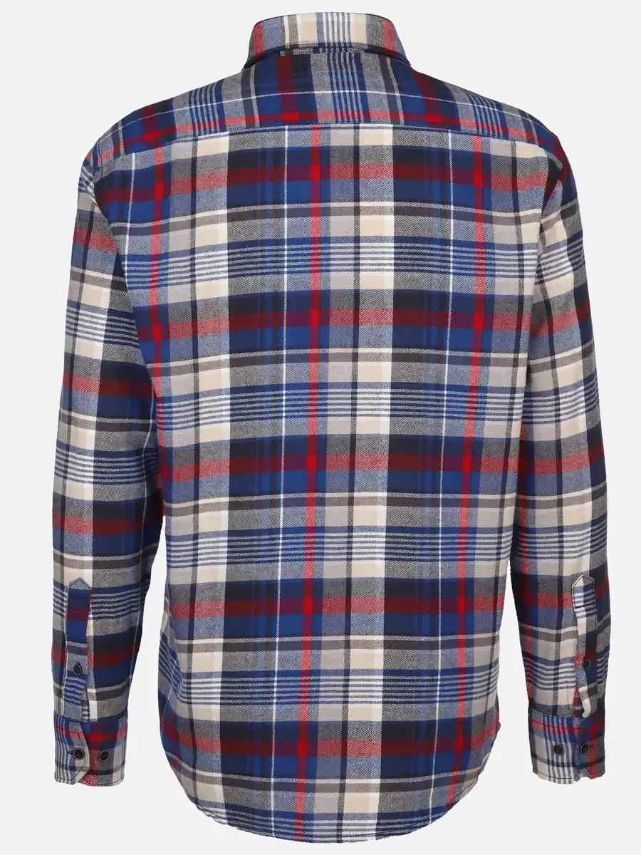 Bild 2 von Herren Flanellhemd im Karodessin Blau