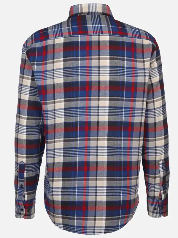 Bild 2 von Herren Flanellhemd im Karodessin Blau