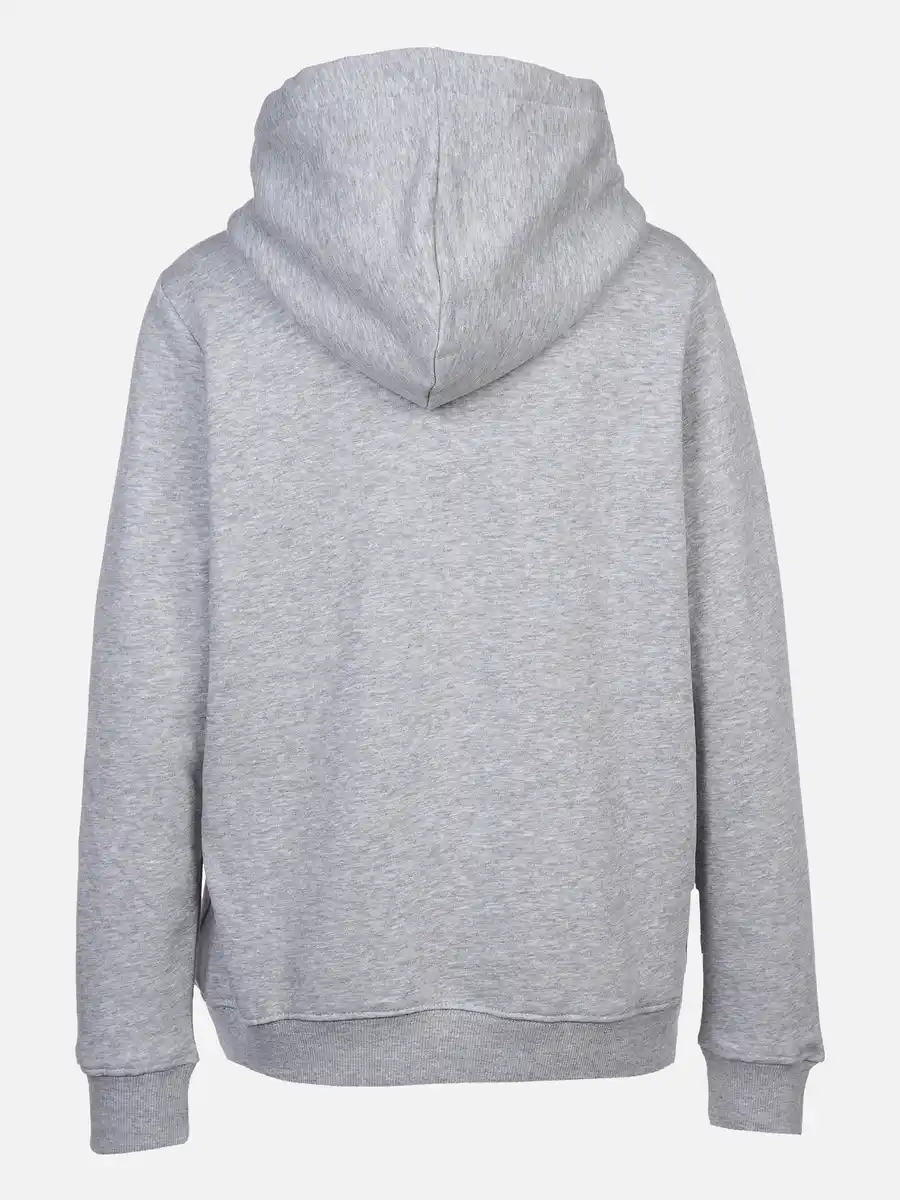 Bild 2 von Damen Sweatshirt mit Kapuze Grau