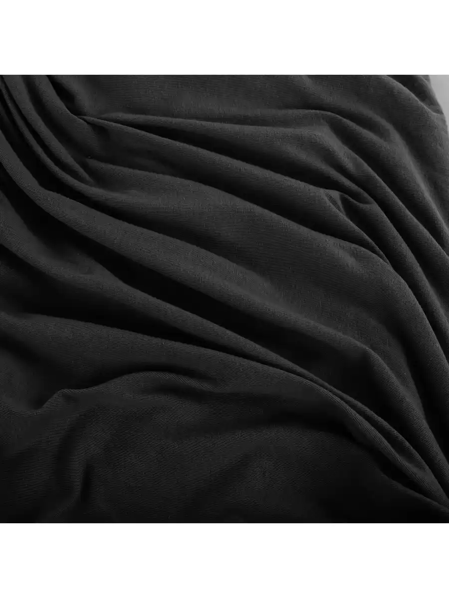Bild 2 von Jersey-Spannbettuch, 150x200cm Schwarz