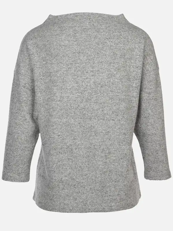 Bild 2 von Damen Flauschshirt Grau