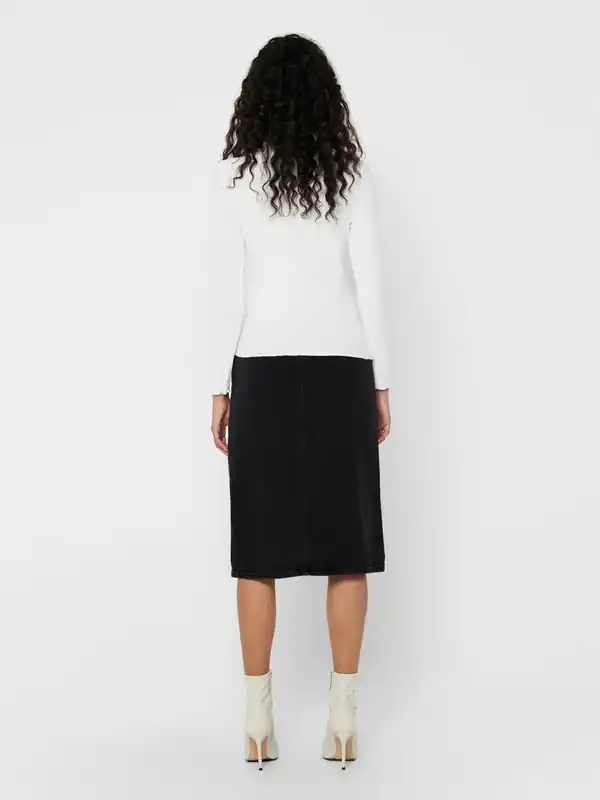 Bild 4 von Only ONLEMMA L/S HIGH NECK Langarmshirt Weiß