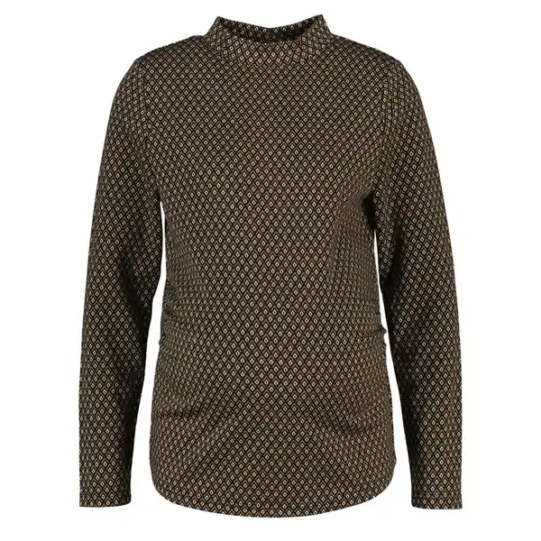 Bild 1 von Damen-Umstandstop Lange Ärmel, Hellbraun, 48