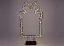Bild 1 von Große LED-Metalldeko 130 LEDs Warmweiß Geschenk für den Außenbereich