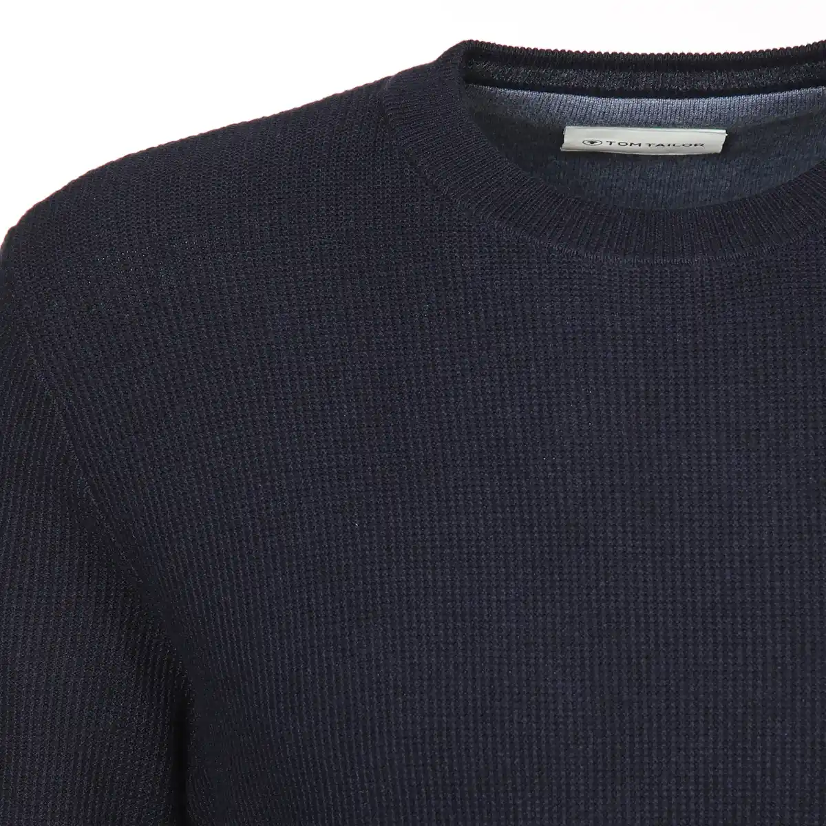 Bild 3 von Herren Pullover mit Struktur Blau