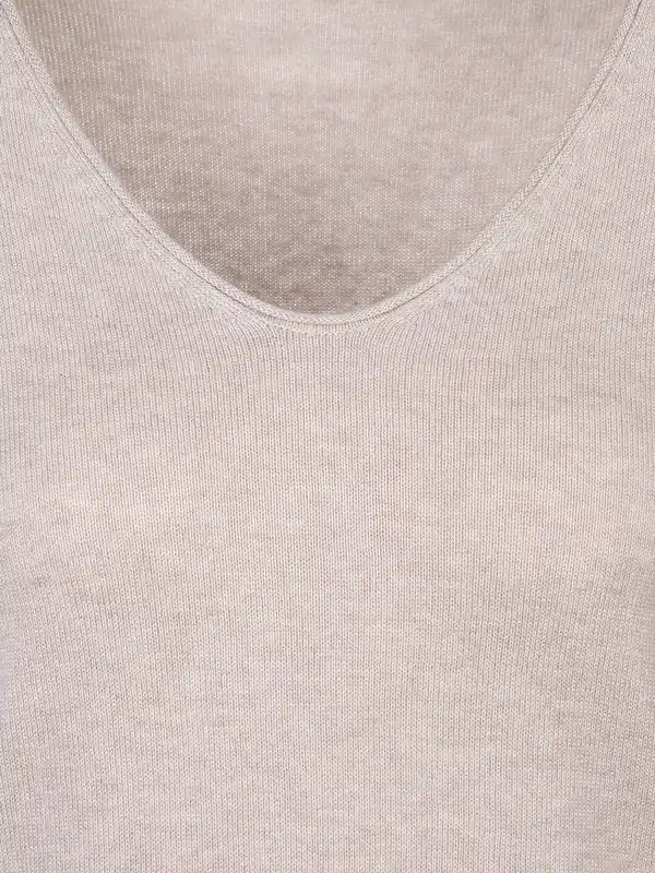 Bild 3 von Damen Pullover mit V-Ausschnitt Braun