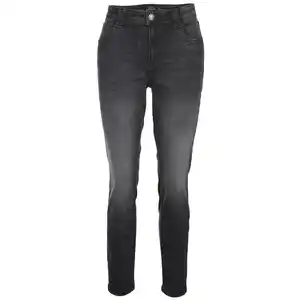 Damen Jeans in Super Slim Schwarz