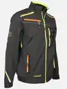 Bild 3 von Herren Softshelljacke mit Neondetails Grau