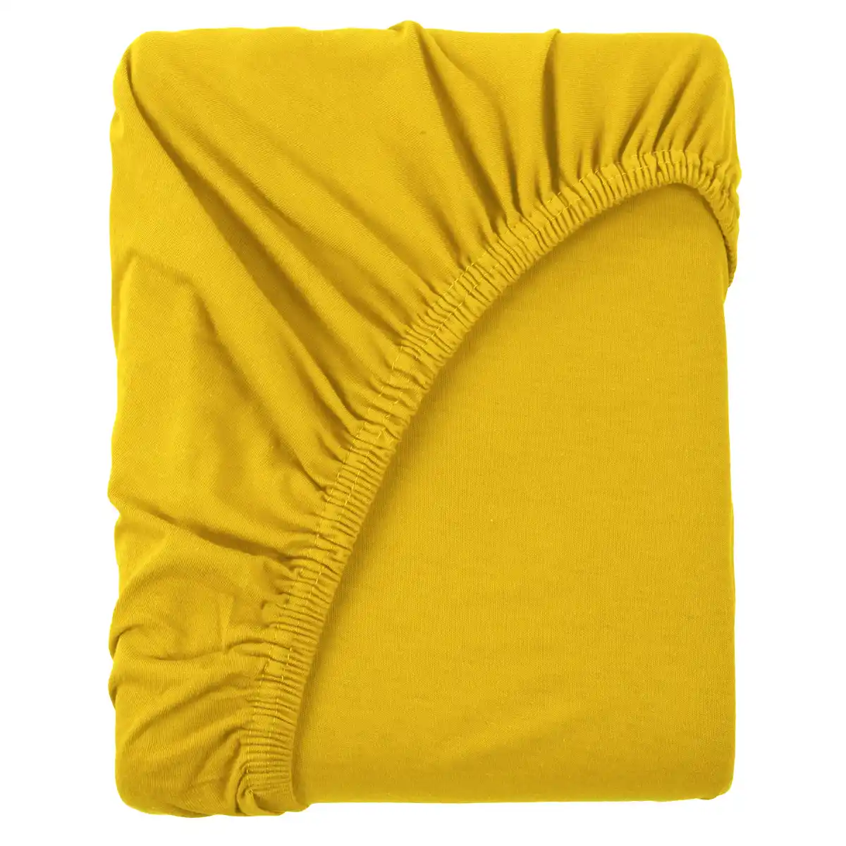 Bild 1 von Jersey-Spannbetttuch 190x200cm Gelb