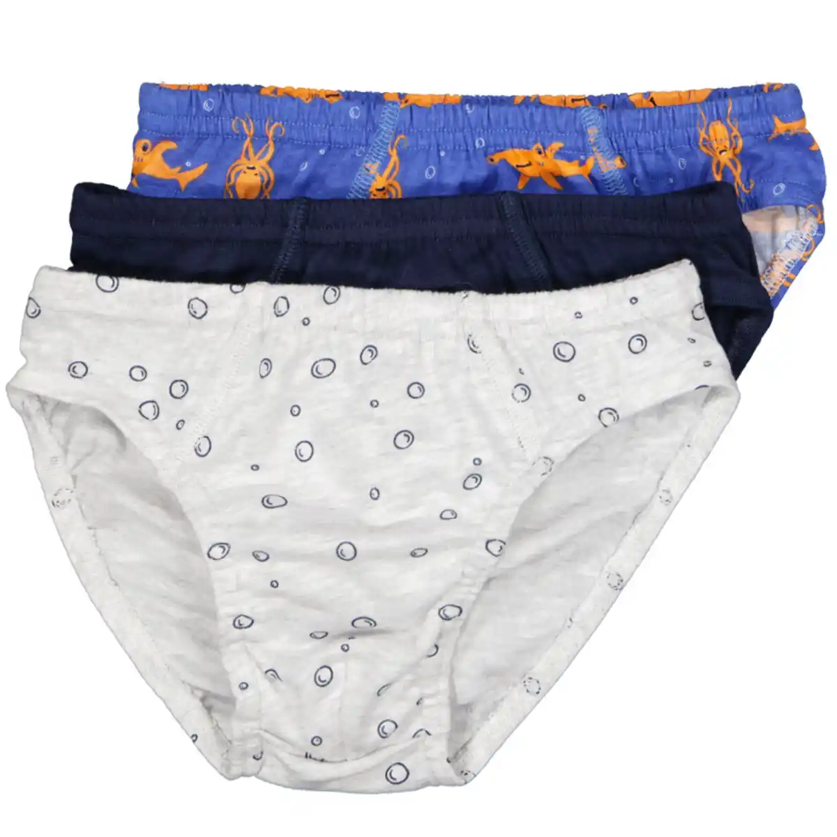 Bild 1 von Jungenslip 3er-Pack, Grau, 110/116