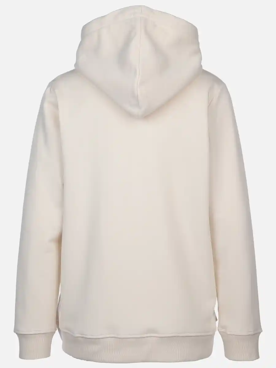 Bild 2 von Damen Sweatshirt mit Kapuze Weiß