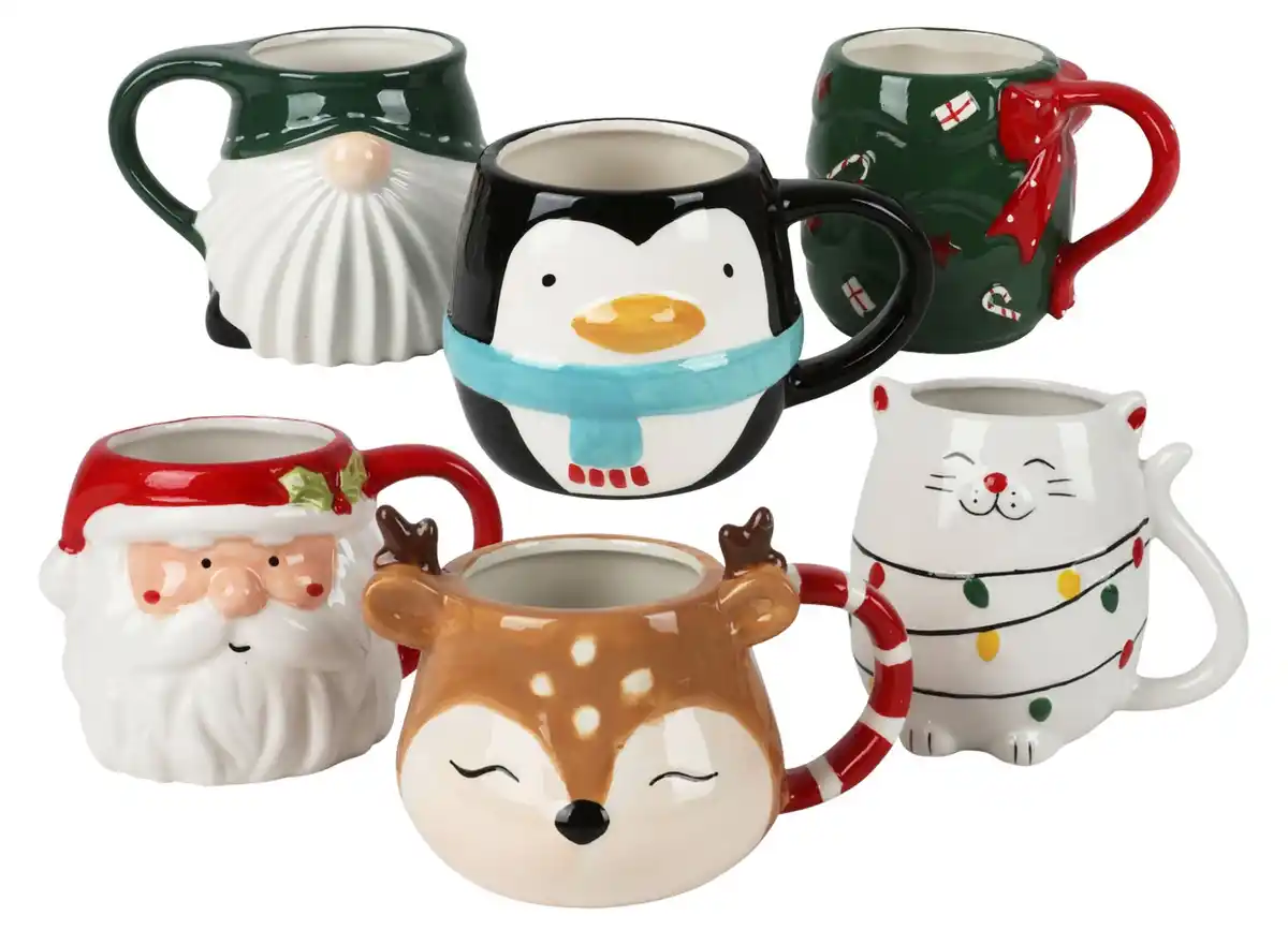 Bild 1 von 3D-Weihnachtsbecher 250ml Die Weihnachtszeit steht vor der Tür und wir möchten Ihnen ein ganz besonderes Produkt vorstellen