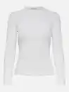 Bild 1 von Only ONLEMMA L/S HIGH NECK Langarmshirt Weiß