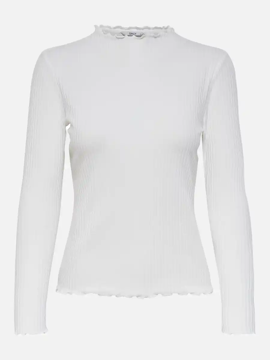 Bild 1 von Only ONLEMMA L/S HIGH NECK Langarmshirt Weiß
