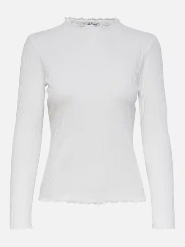 Bild 1 von Only ONLEMMA L/S HIGH NECK Langarmshirt Weiß