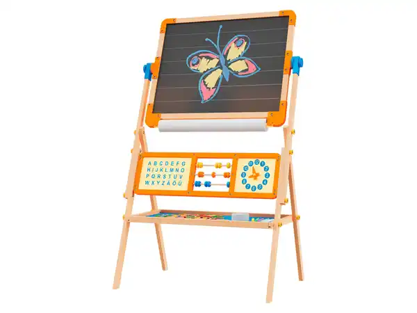 Bild 1 von PLAYTIVE® Holz Standtafel, doppelseitig